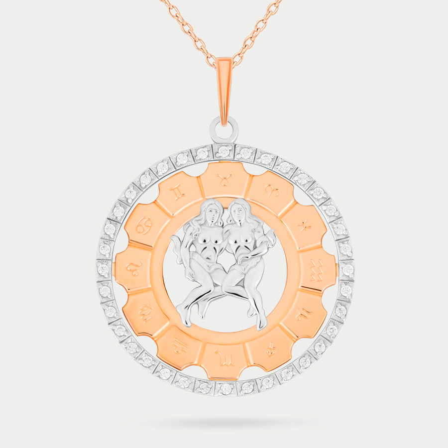 

Подвеска из золота с фианитом GOLD CENTER 75217, 75217