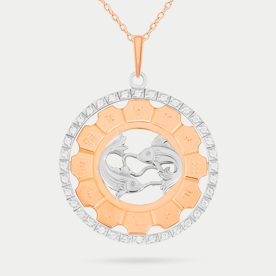 

Подвеска из золота с фианитом GOLD CENTER 75214, 75214