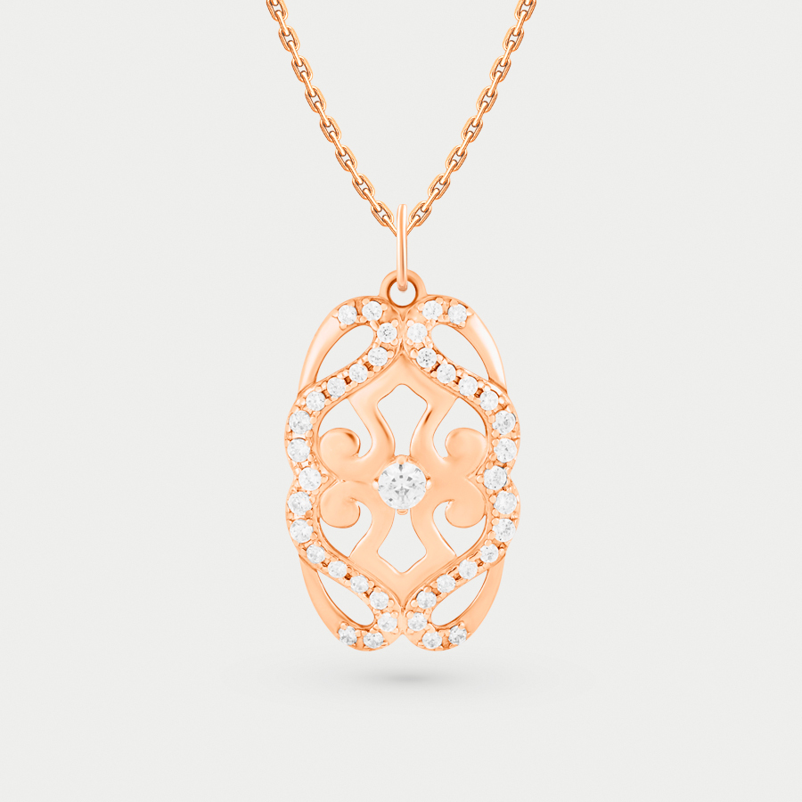 

Подвеска из золота с фианитом GOLD CENTER 50044, 50044