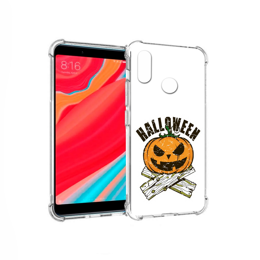 

Чехол MyPads Tocco для Xiaomi Redmi S2 Хэллоуин доски тыква (PT111025.312.194), Прозрачный, Tocco