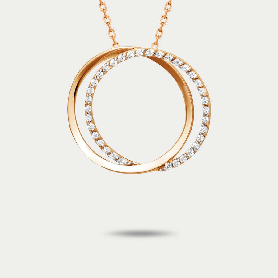 

Подвеска из золота с фианитом GOLD CENTER 100018-1102, 100018-1102