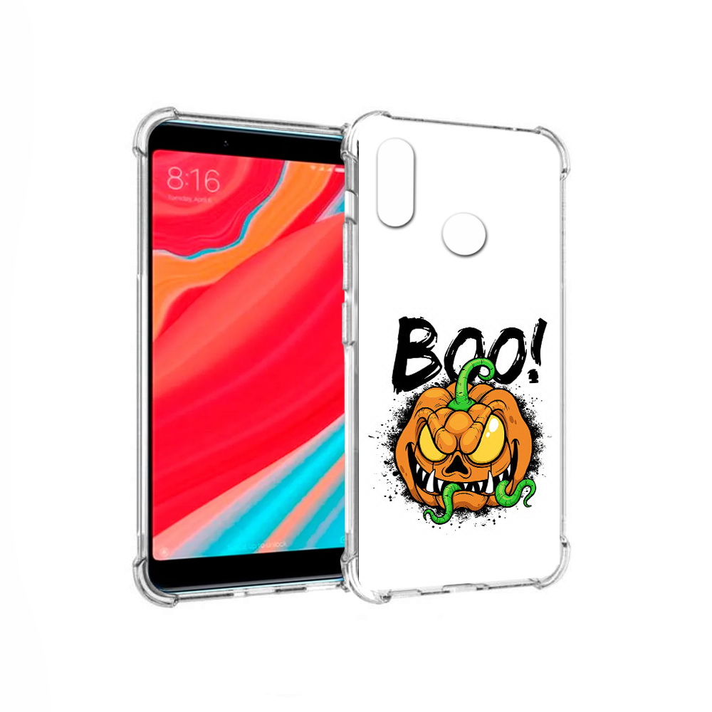 Чехол MyPads Tocco для Xiaomi Redmi S2 Хэллоуин бу (PT111025.312.193)