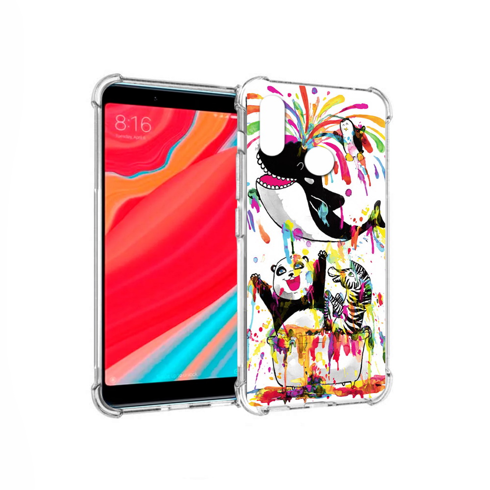 

Чехол MyPads Tocco для Xiaomi Redmi S2 Хиппи кит (PT111025.312.191), Прозрачный, Tocco