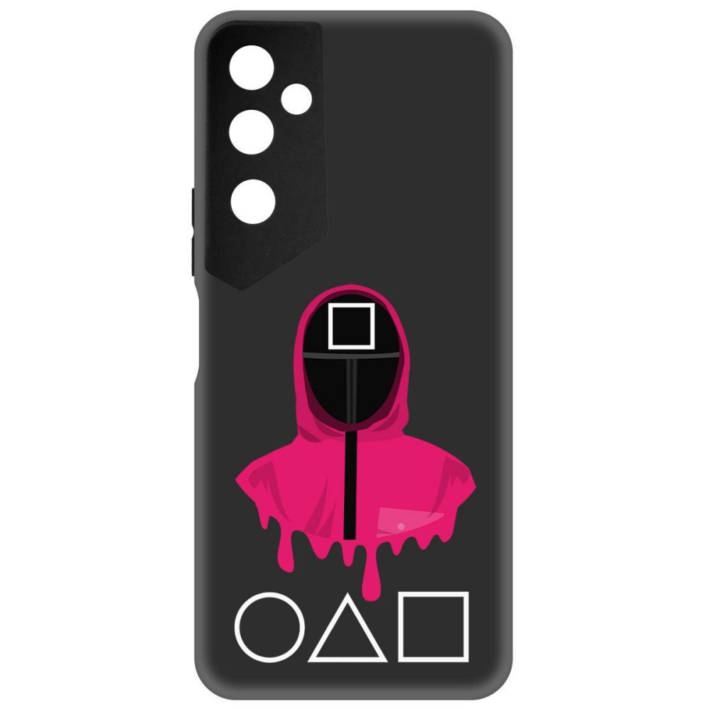 

Чехол-накладка Софт Игра в кальмара-Начальник для Tecno Pova Neo 2, Черный