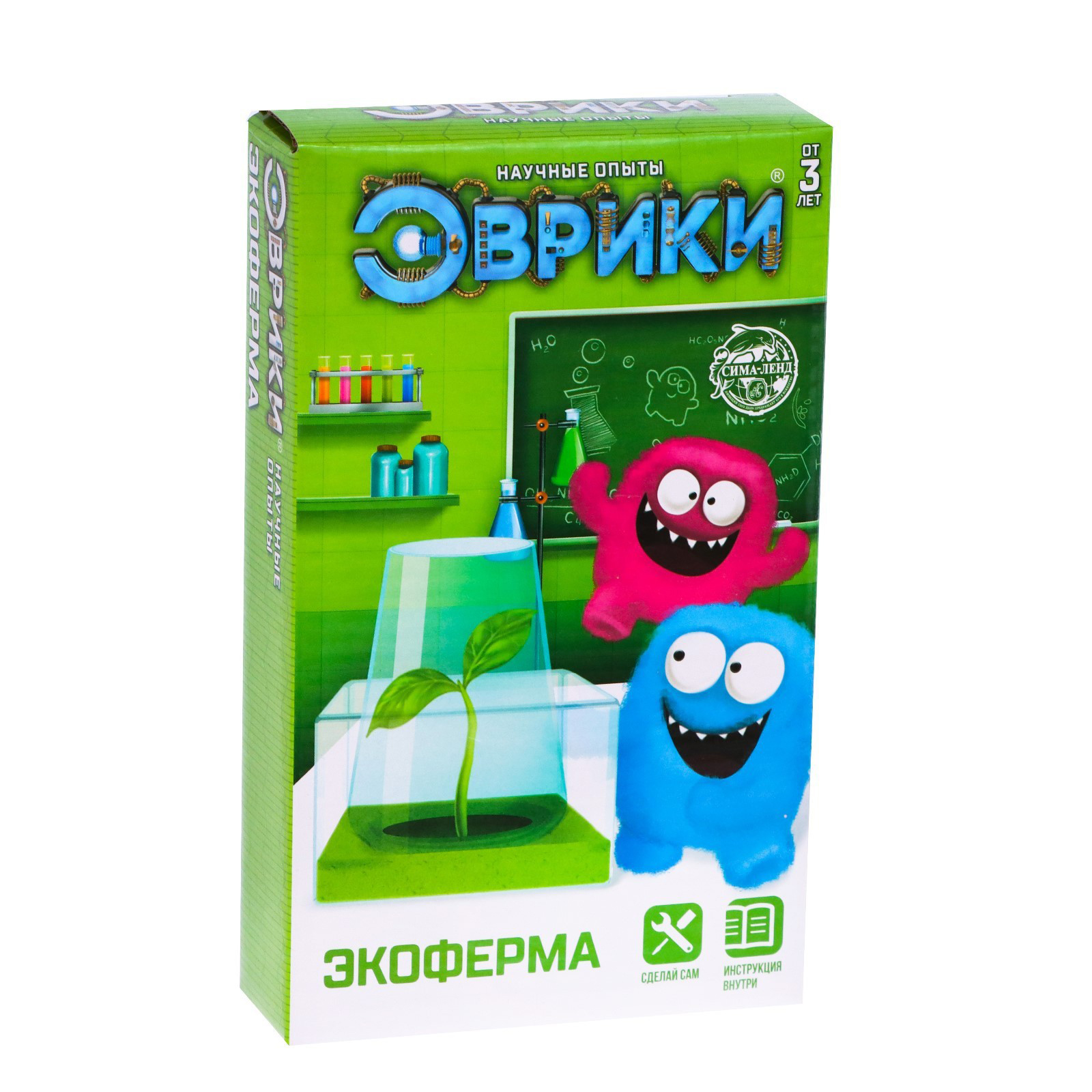 

Набор для опытов Эврики Экоферма 3132315