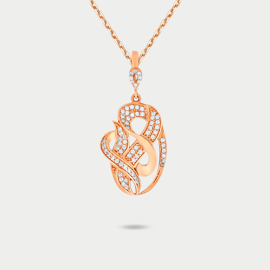 

Подвеска из золота с фианитом GOLD CENTER 75524, 75524