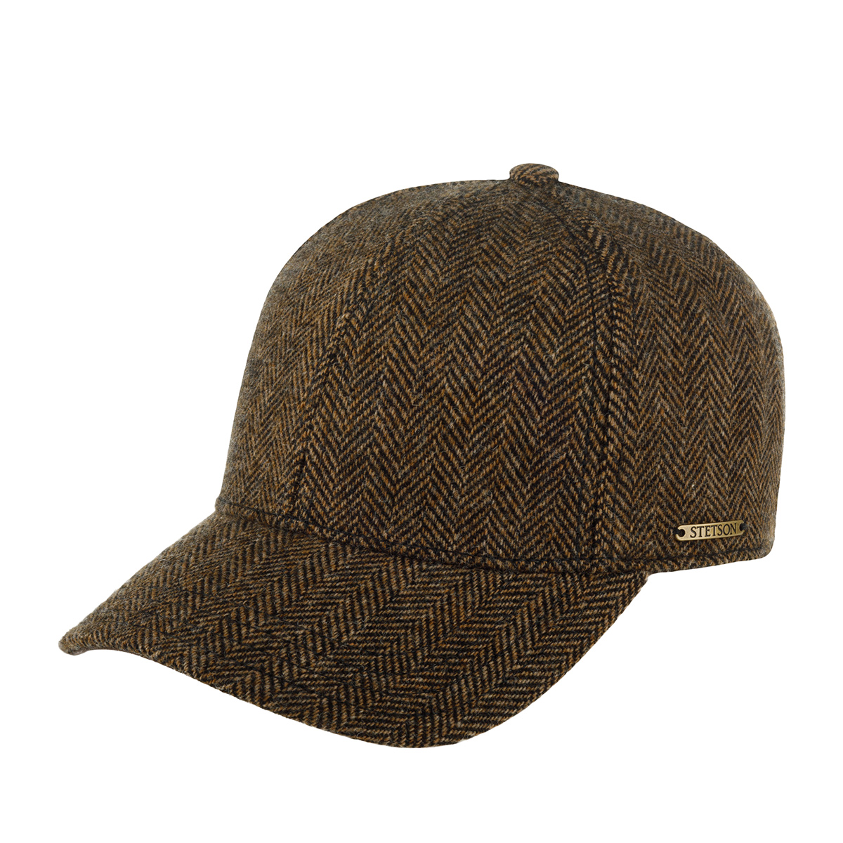 Бейсболка унисекс Stetson 7720502 WOOLRICH темно-коричневая р 57 10385₽