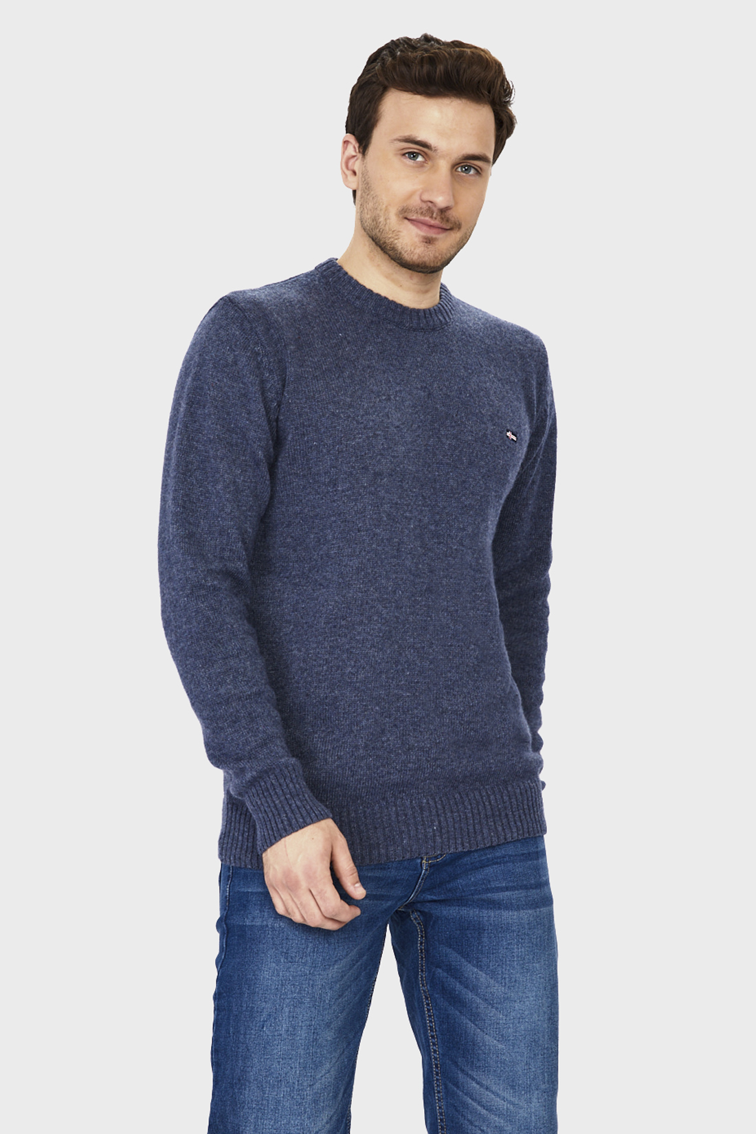 

Джемпер мужской Oxigen oxigen 40876 синий XL, oxigen 40876