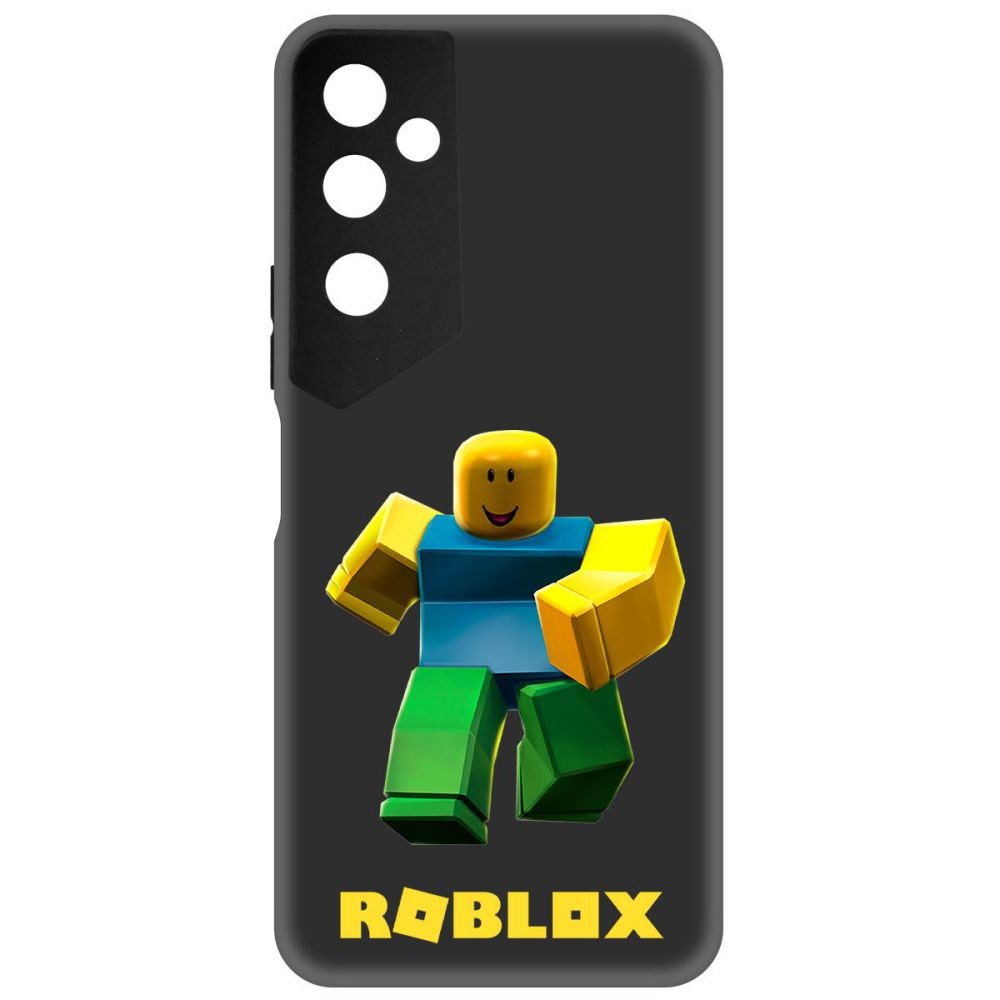 

Чехол-накладка Софт Roblox-Классический Нуб для Tecno Pova Neo 2, Черный