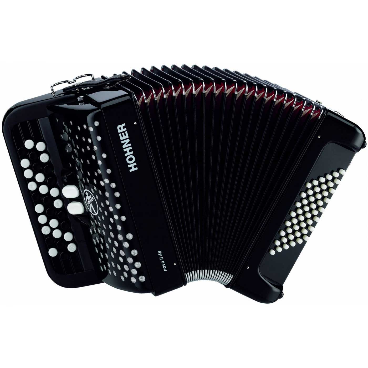 

Баян HOHNER Nova II 48 black ученический