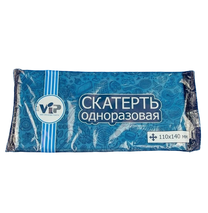 

Скатерть То, что надо! 110 x 140 см из нетканых материалов голубая, Голубой
