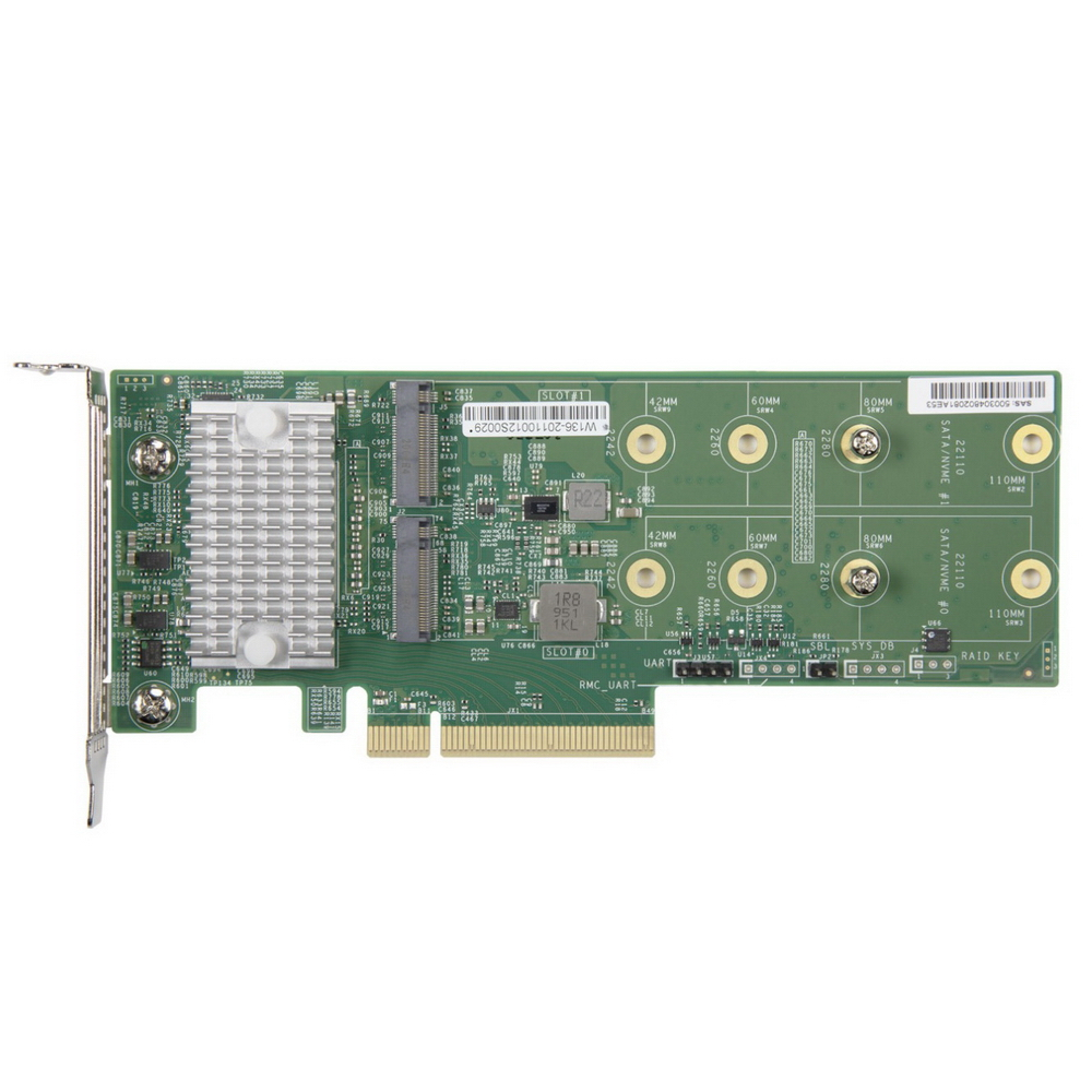 фото Контроллер supermicro aoc-slg3-2h8m2