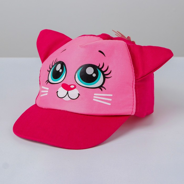 

Кепка детская Overhat kids Кошечка цв. розовый р. 44-46, Кошечка