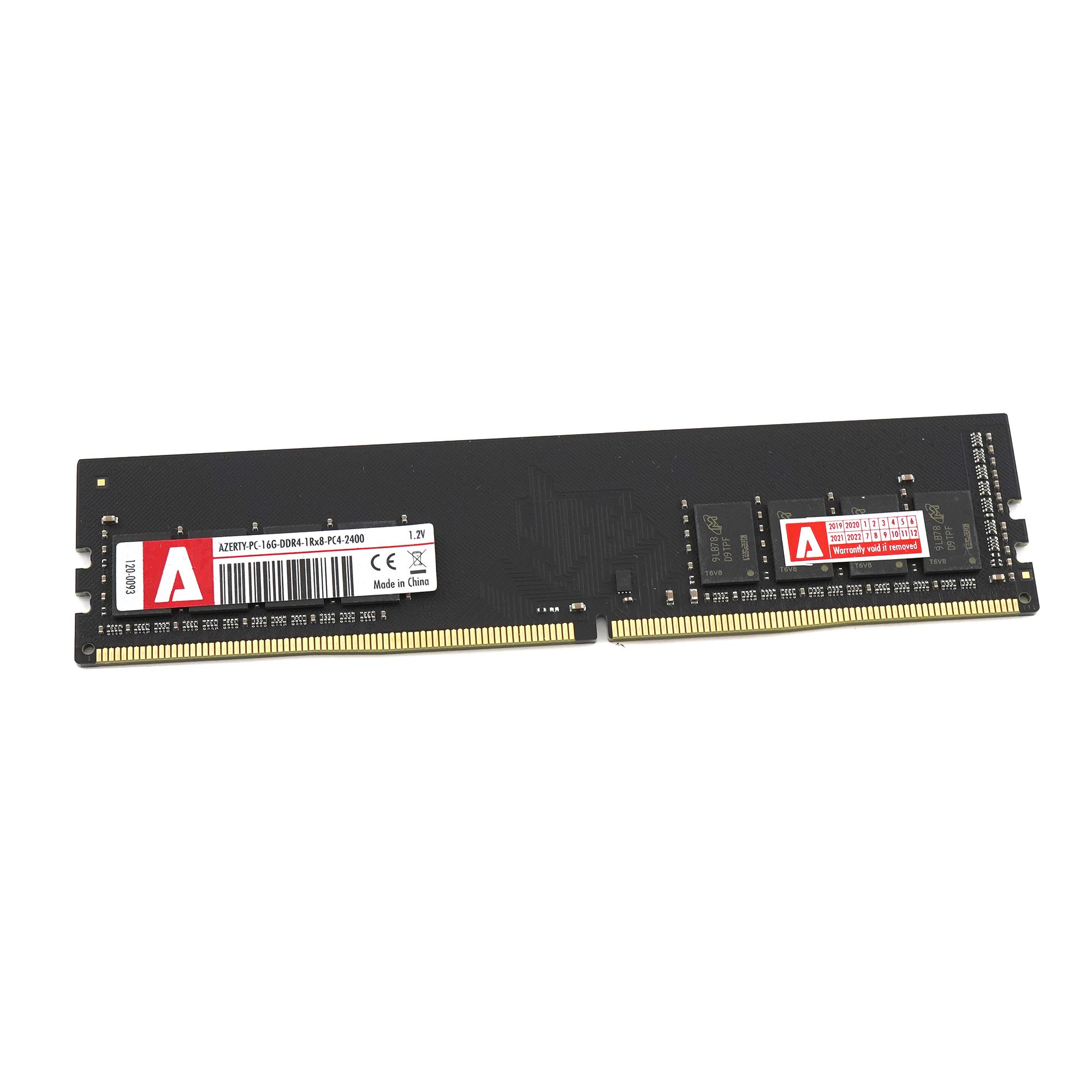 

Оперативная память Azerty PC-16G-2400 (120-0093) DDR4 1x16Gb 2400MHz, PC-16G-2400
