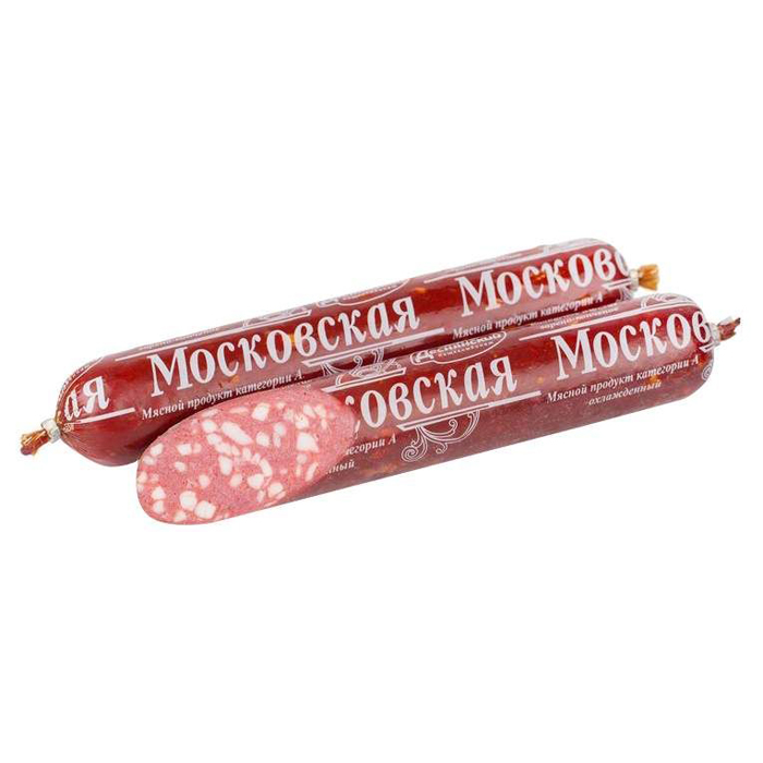 

Колбаса варено-копченая Деснянский пищекомбинат Московская 500 г