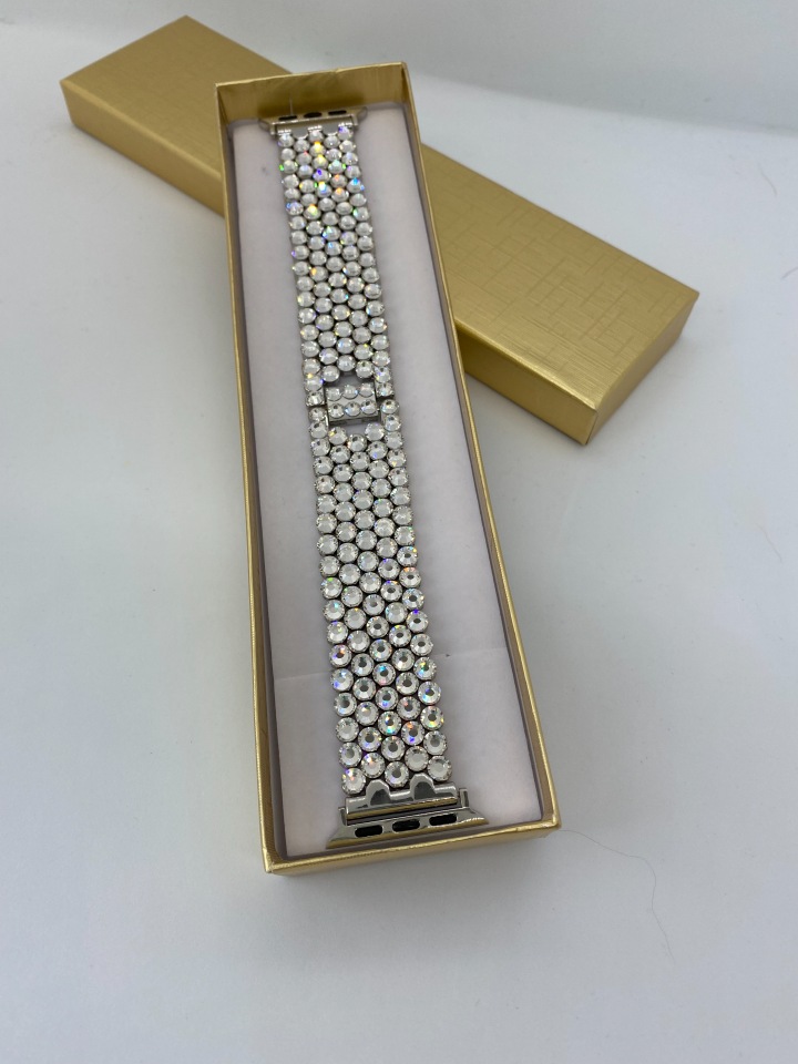 

Браслет Apple watch 38/40 мм с кристаллами Evoli_бренд Decor cristal