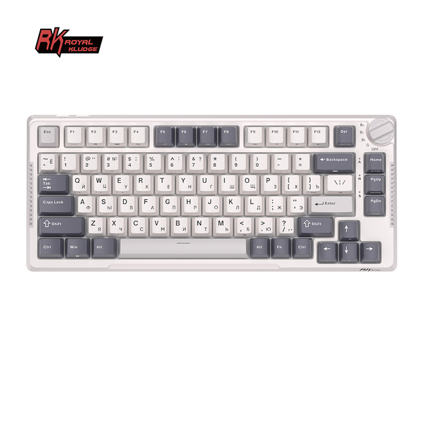 Беспроводная клавиатура Royal Kludge RK-H81 RK Sky Cyan 720400₽