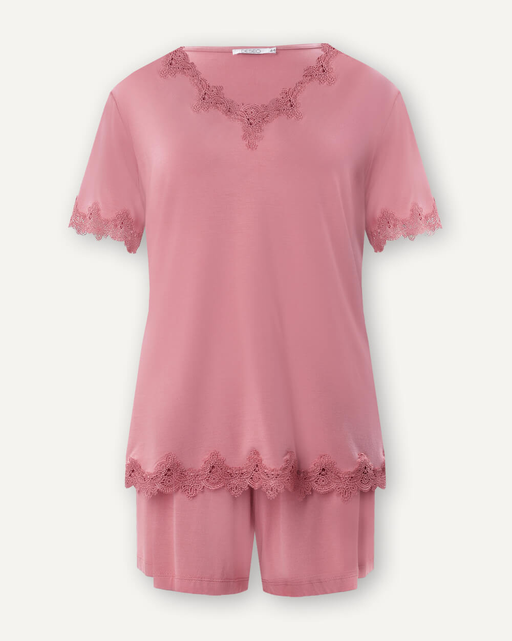 Пижама женская DESEO 2.1.2.23.05.53.00645 розовая XL