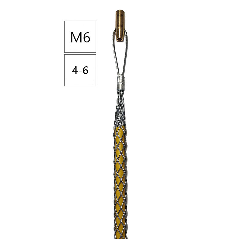 Кабельный чулок для протяжки диаметром 4.5мм (резьба М6) 4-6 мм кабельный чулок кчс65 1 апис
