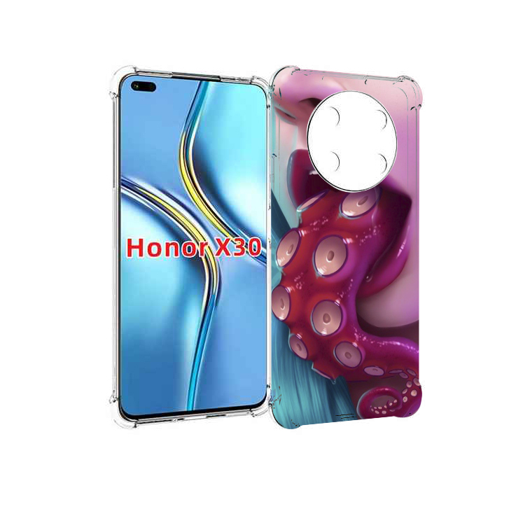 

Чехол MyPads девушка с щупальцой женский для Honor X30 / Magic4 Lite 5G, Прозрачный, Tocco