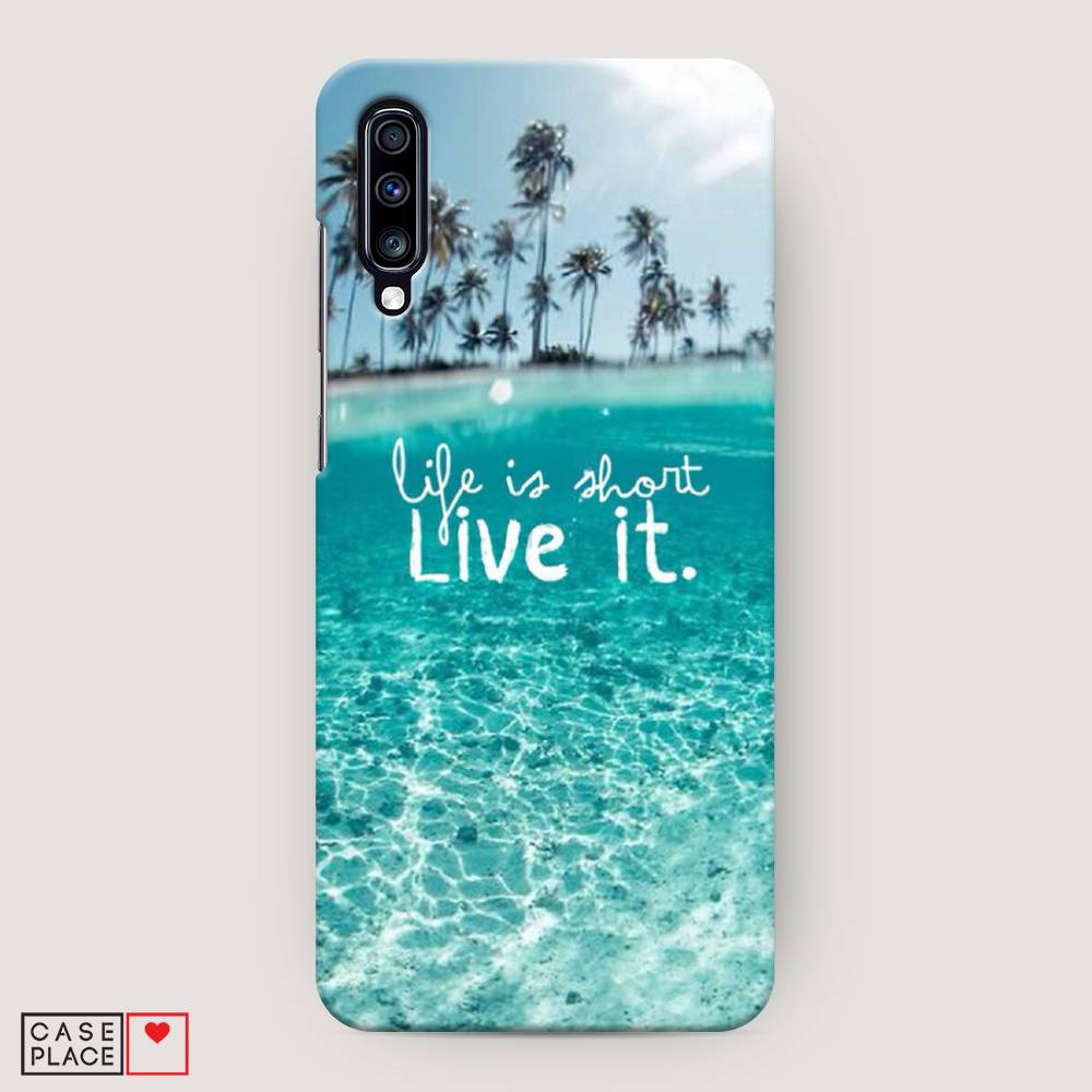

Пластиковый чехол "Live it" на Samsung Galaxy A70, 28120-5