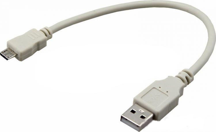 Шнур Rexant, штекер micro USB штекер USB-A, 0.2 м {18-1162