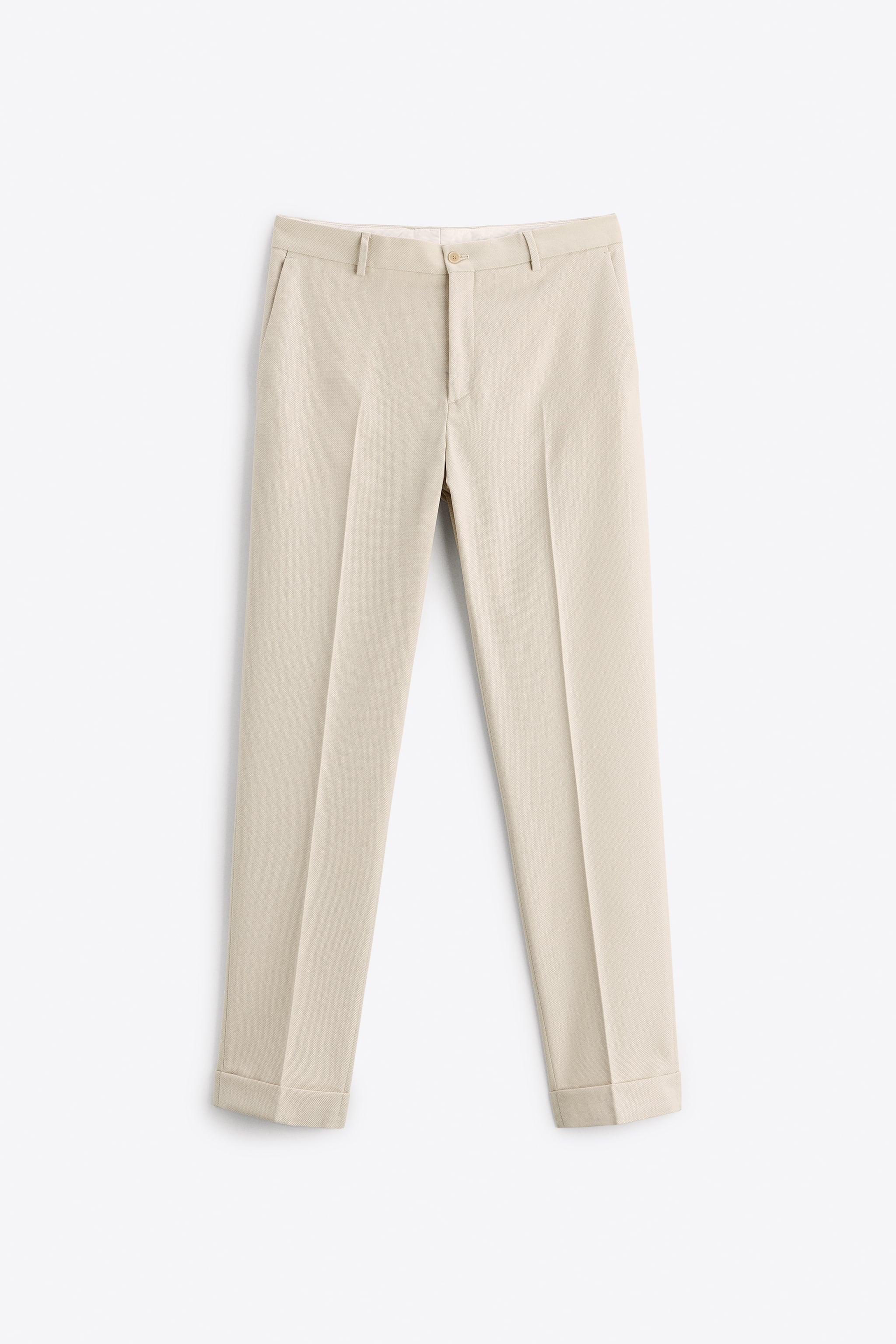 

Брюки мужские ZARA 04026227 бежевые 46 RU (доставка из-за рубежа), Бежевый, 04026227
