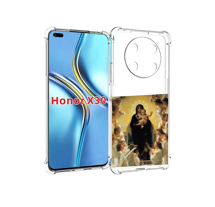 

Чехол MyPads дева-мария для Honor X30 / Magic4 Lite 5G, Прозрачный, Tocco