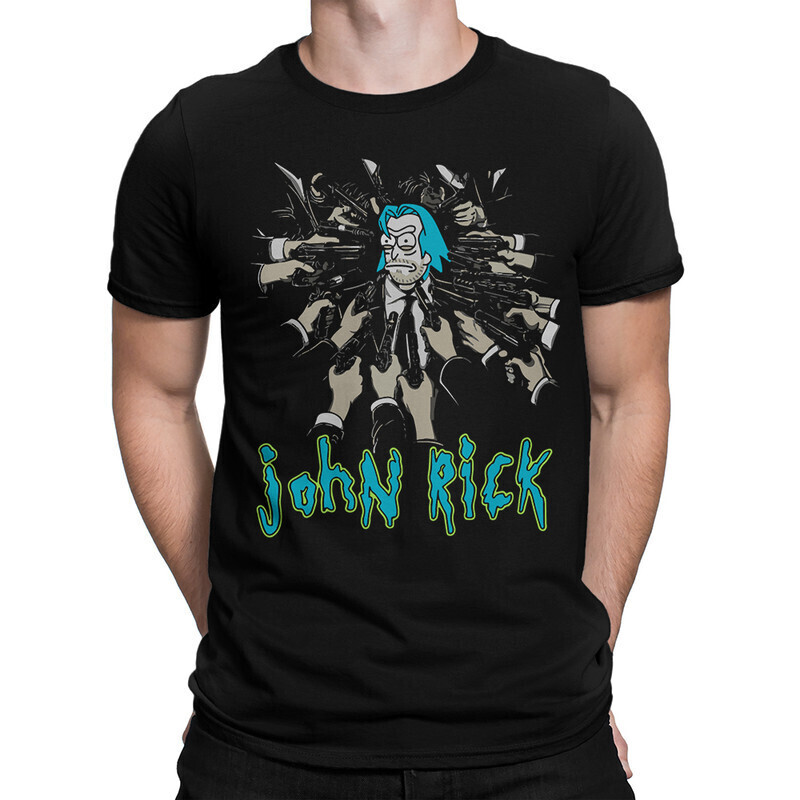 

Футболка мужская Dream Shirts Джон Рик 10007372 черная M, Джон Рик 10007372