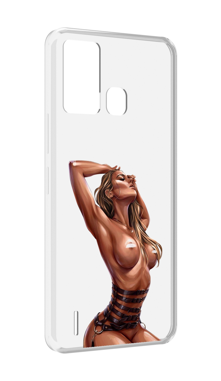 

Чехол MyPads Портупея денский для ITEL S16 / ITEL Vision 1 Pro, Прозрачный, Tocco