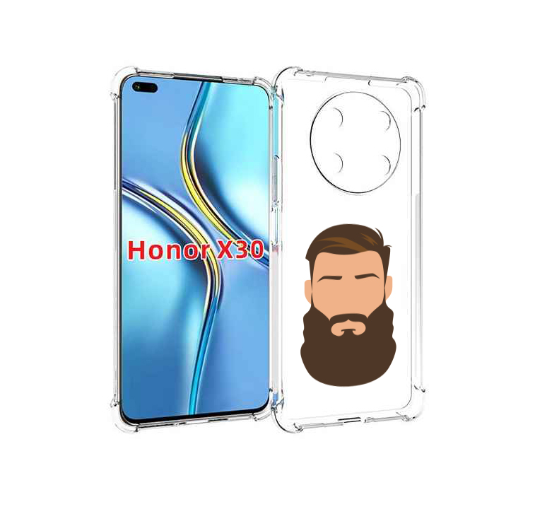 

Чехол MyPads густая-борода для Honor X30 / Magic4 Lite 5G, Прозрачный, Tocco