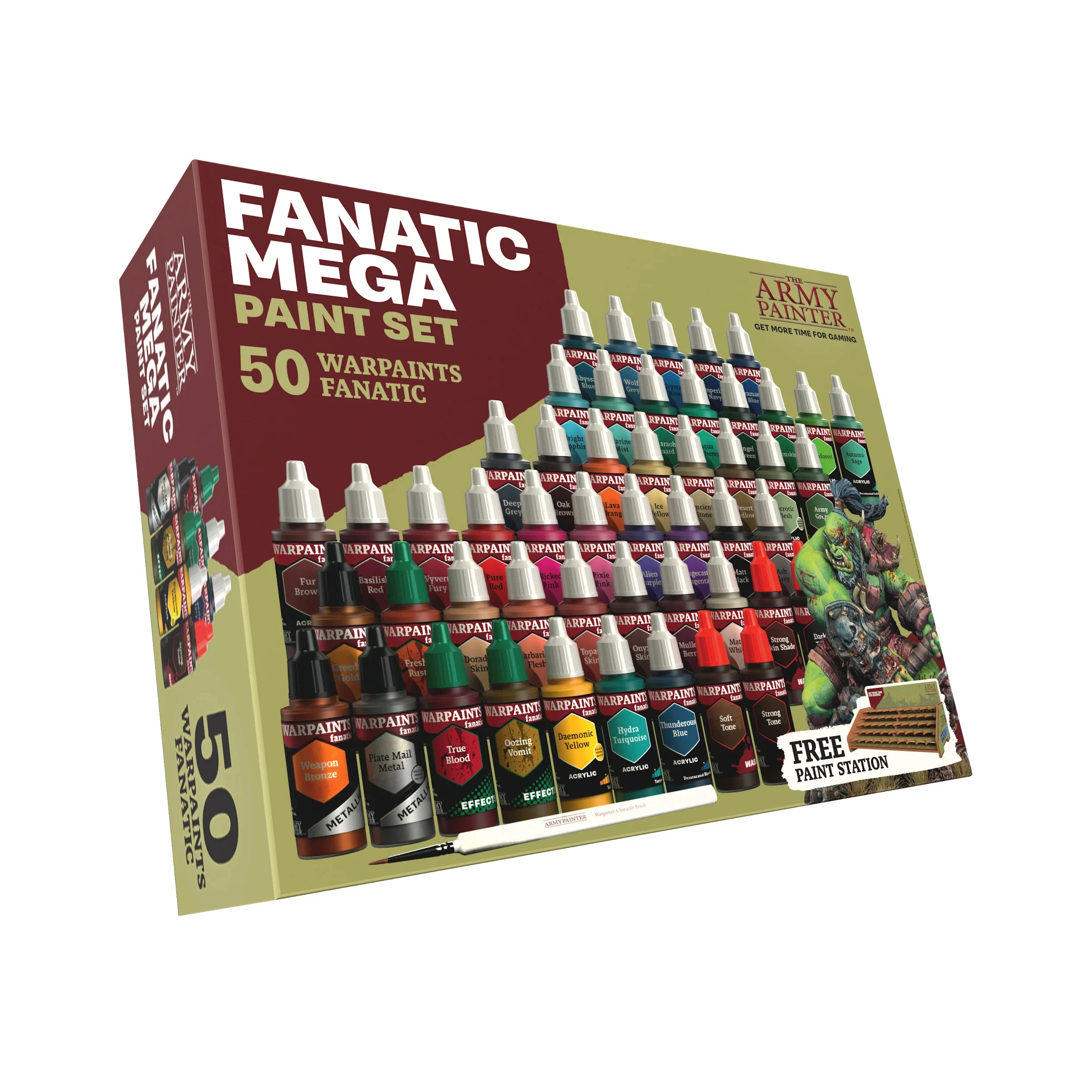 

Набор акриловых красок Army Painter Warpaints Fanatic Mega Set, Warpaints Fanatic