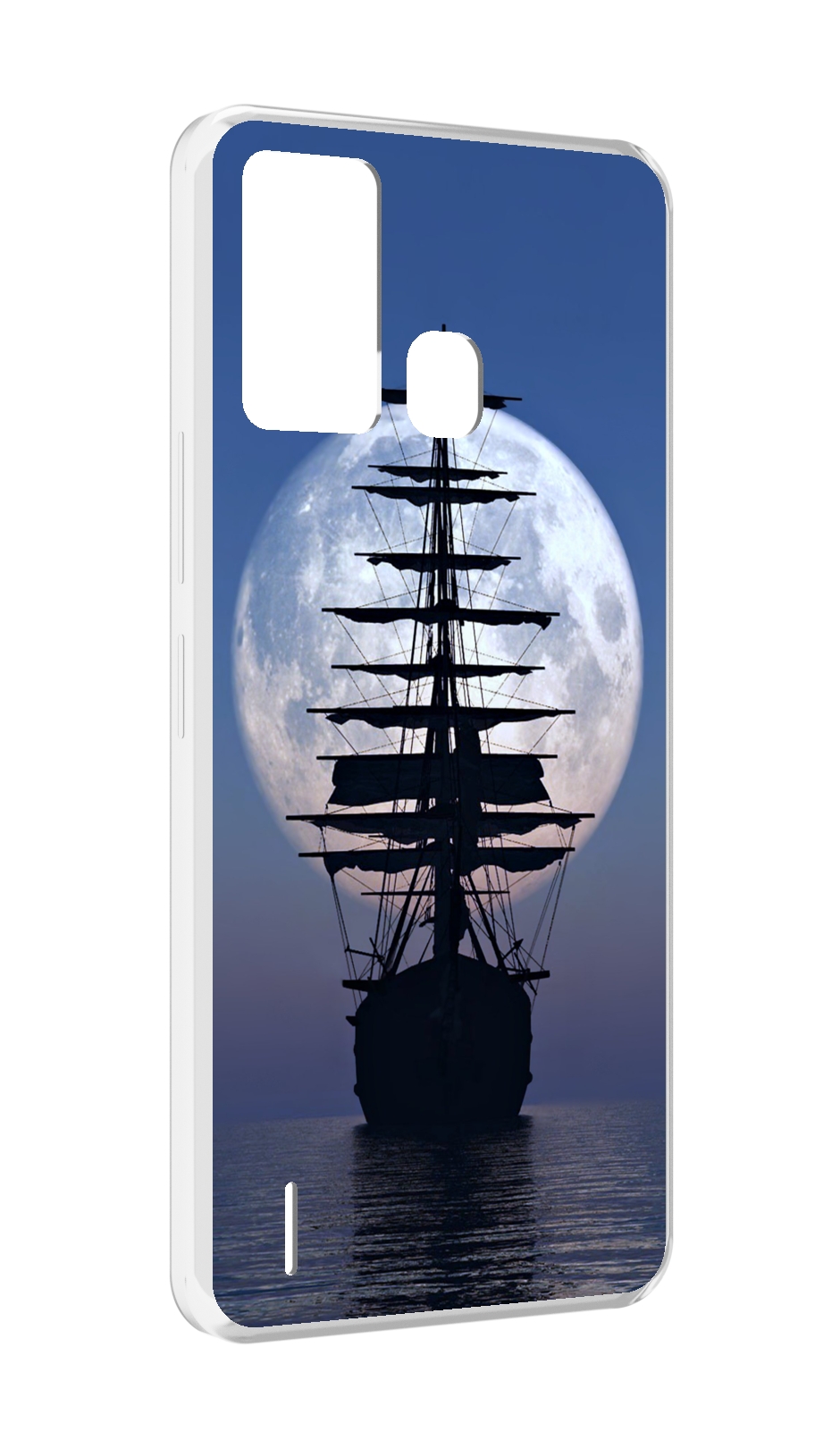 

Чехол MyPads Парус-в-море для ITEL S16 / ITEL Vision 1 Pro, Прозрачный, Tocco