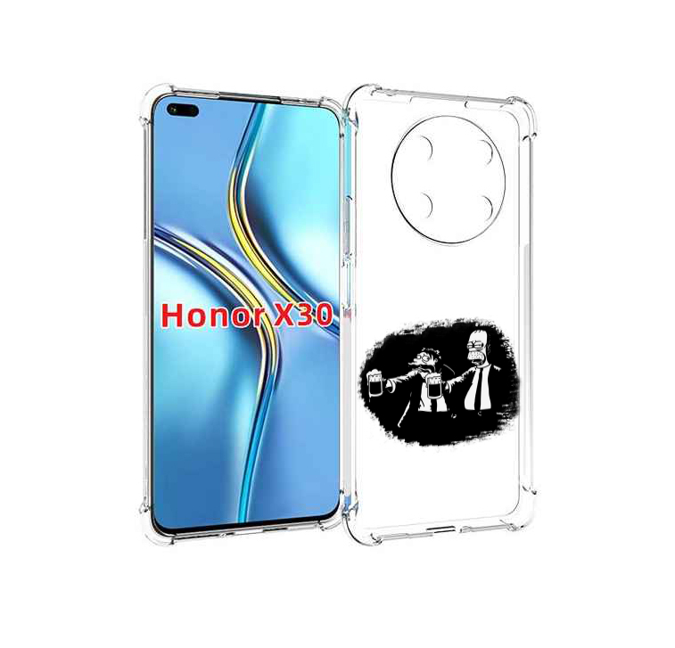 

Чехол MyPads гомер пьет для Honor X30 / Magic4 Lite 5G, Прозрачный, Tocco