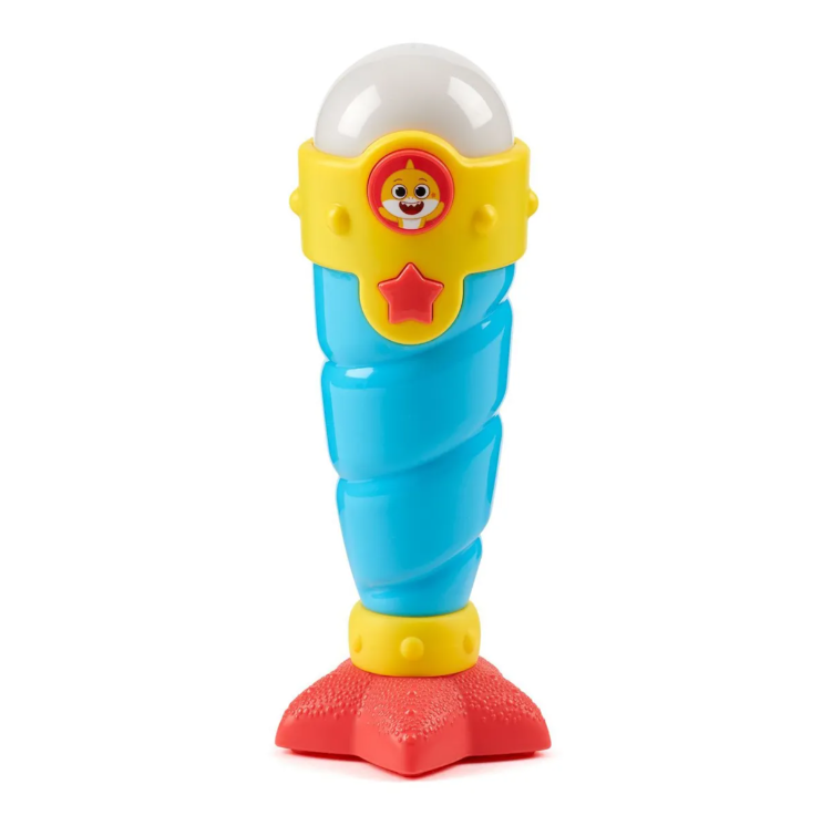 

Микрофон WowWee Baby Shark, Белый;голубой;желтый;оранжевый;синий, Baby Shark