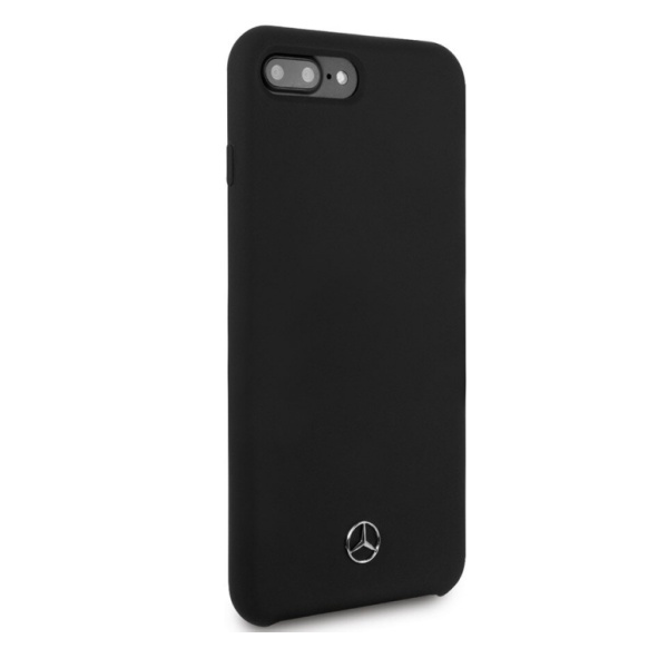 фото Чехол для iphone 8 plus mercedes-benz silicone case черный nobrand