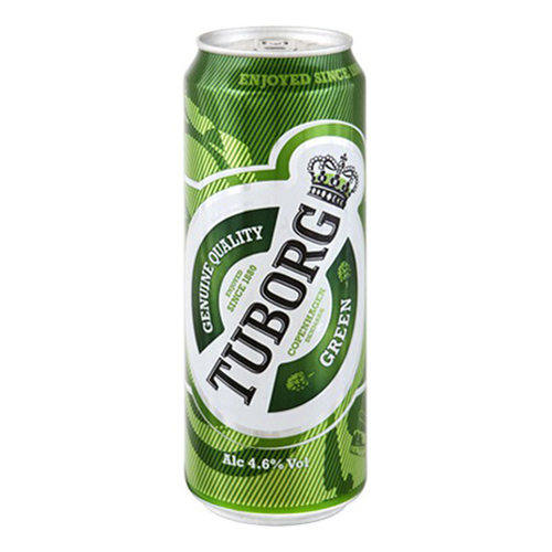 

Пиво Tuborg Green светлое 4,6% 0,45 л