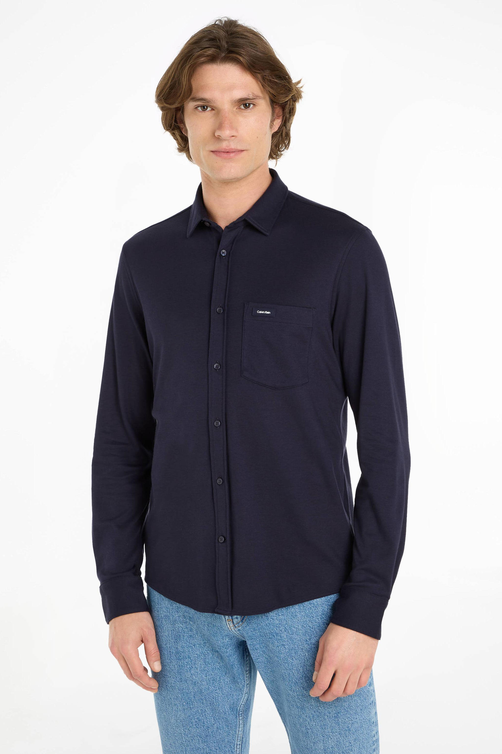 Рубашка мужская Calvin Klein K10K110858 серая S