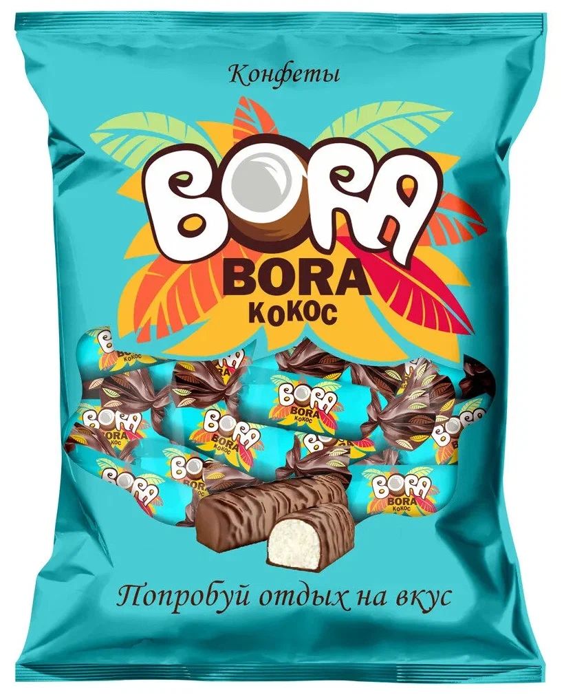

Конфеты шоколадные Сладкий Орешек Bora-Bora с кокосом и манго