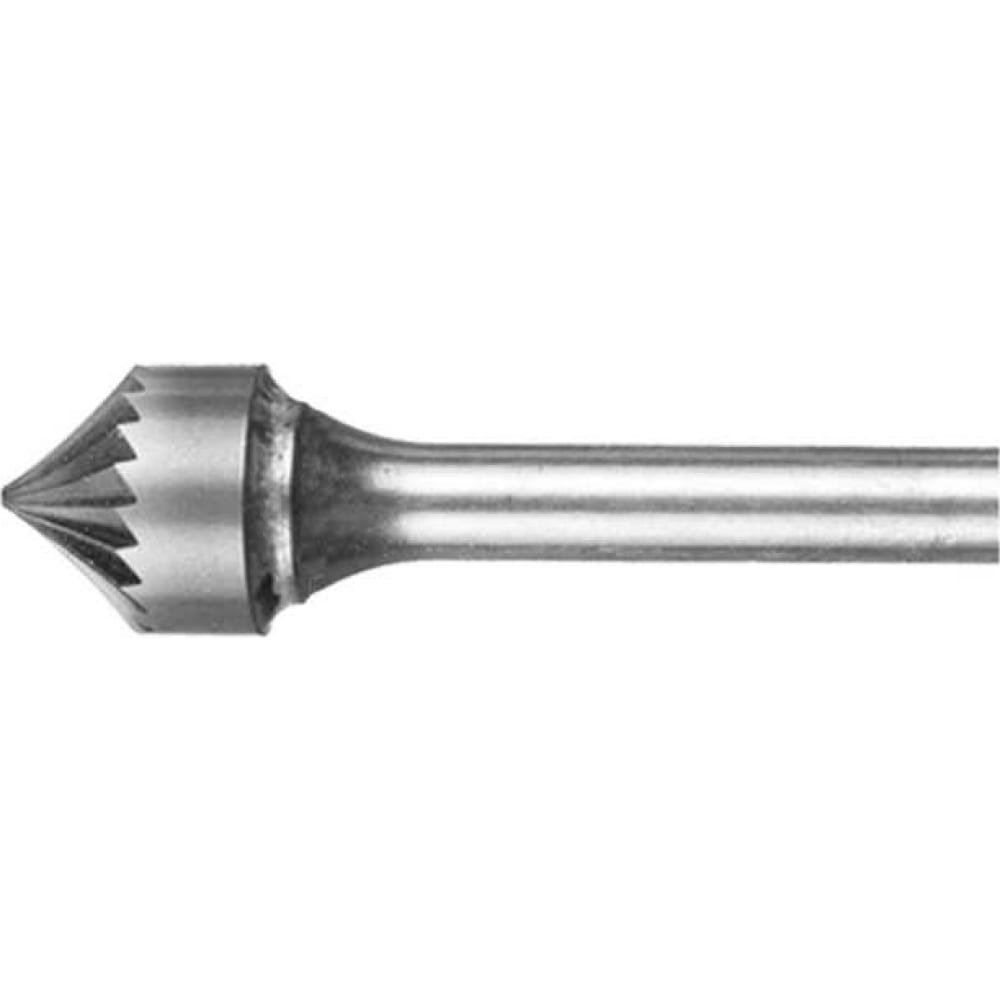 

Борфреза твёрдосплавная коническая 90 градусов K-12.5-6.3-M-06-57 Твинтос 100300015 БУ0000