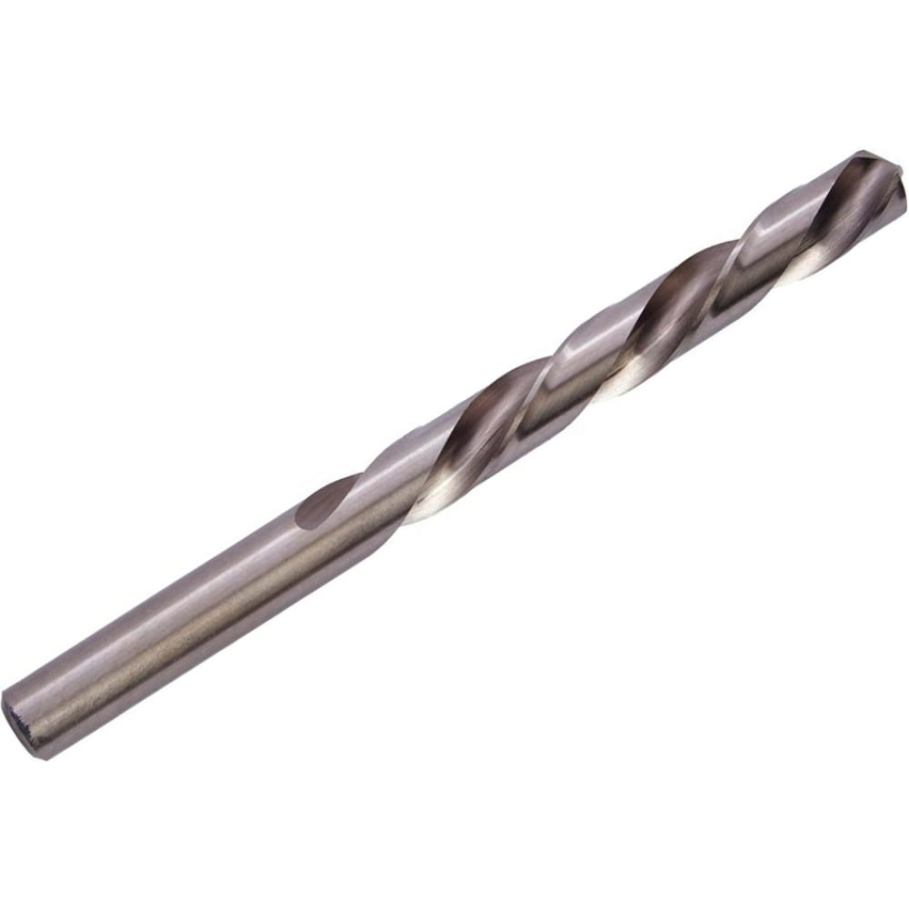Сверло по металлу короткое левое с вышлифованным профилем (8.0x37x79 мм; ц/х; Р6АМ5) CNIC