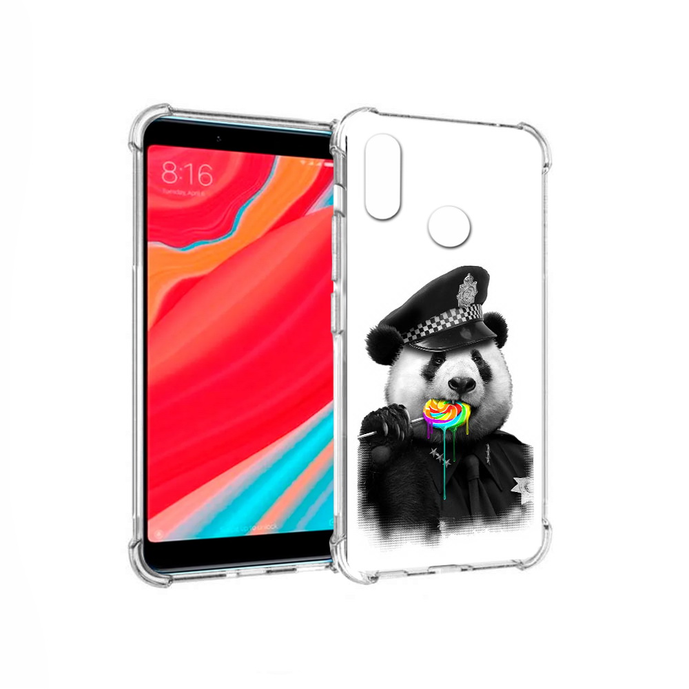 

Чехол MyPads Tocco для Xiaomi Redmi S2 Панда полиция (PT111025.312.130), Прозрачный, Tocco