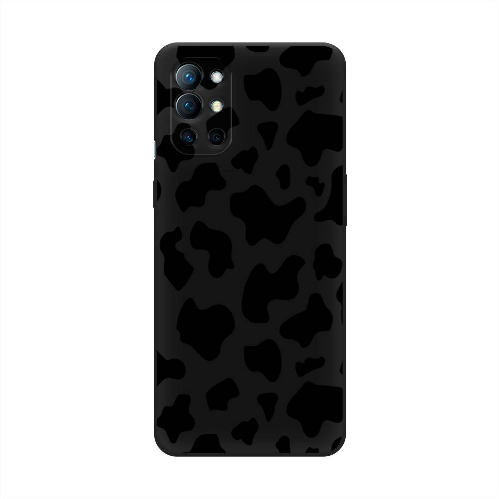 

Чехол Awog на OnePlus 9R / ВанПлас 9R "Пятна коровы черные", Черный, 151652-1