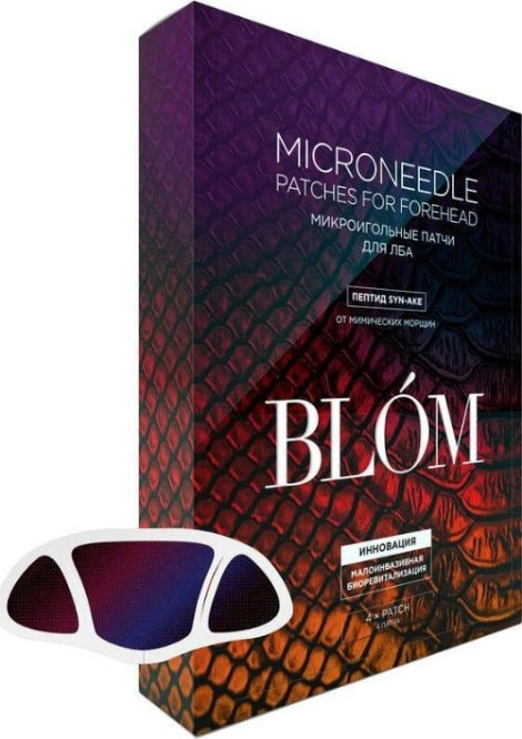 Blom Microneedle Patches For Forehead blom
