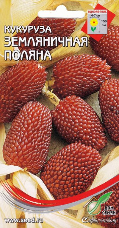 

Семена кукуруза Земляничная Поляна 30558 1 уп.