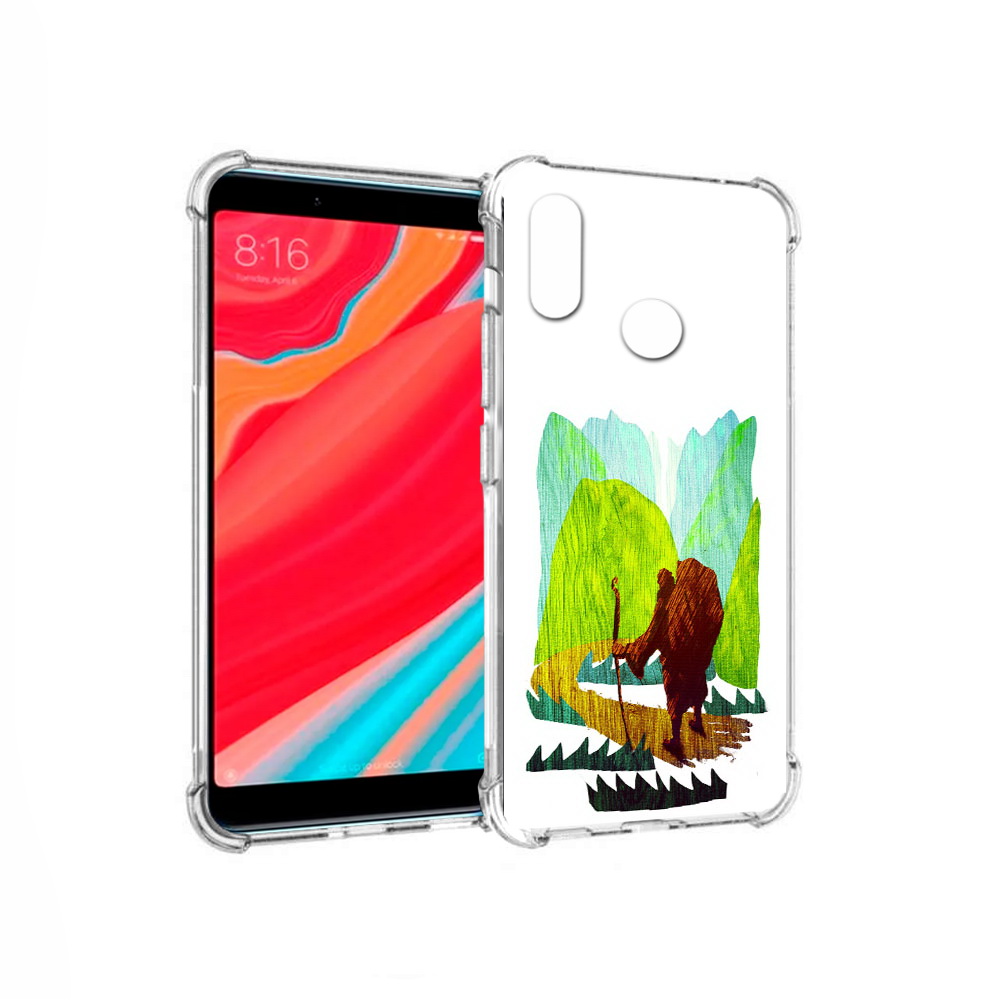 

Чехол MyPads Tocco для Xiaomi Redmi S2 Лесная тропа (PT111025.312.106), Прозрачный, Tocco