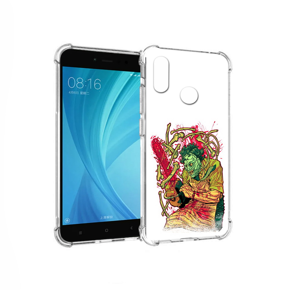 

Чехол MyPads Tocco для Xiaomi Redmi Note 5 яркий мясник (PT113434.311.711), Прозрачный, Tocco