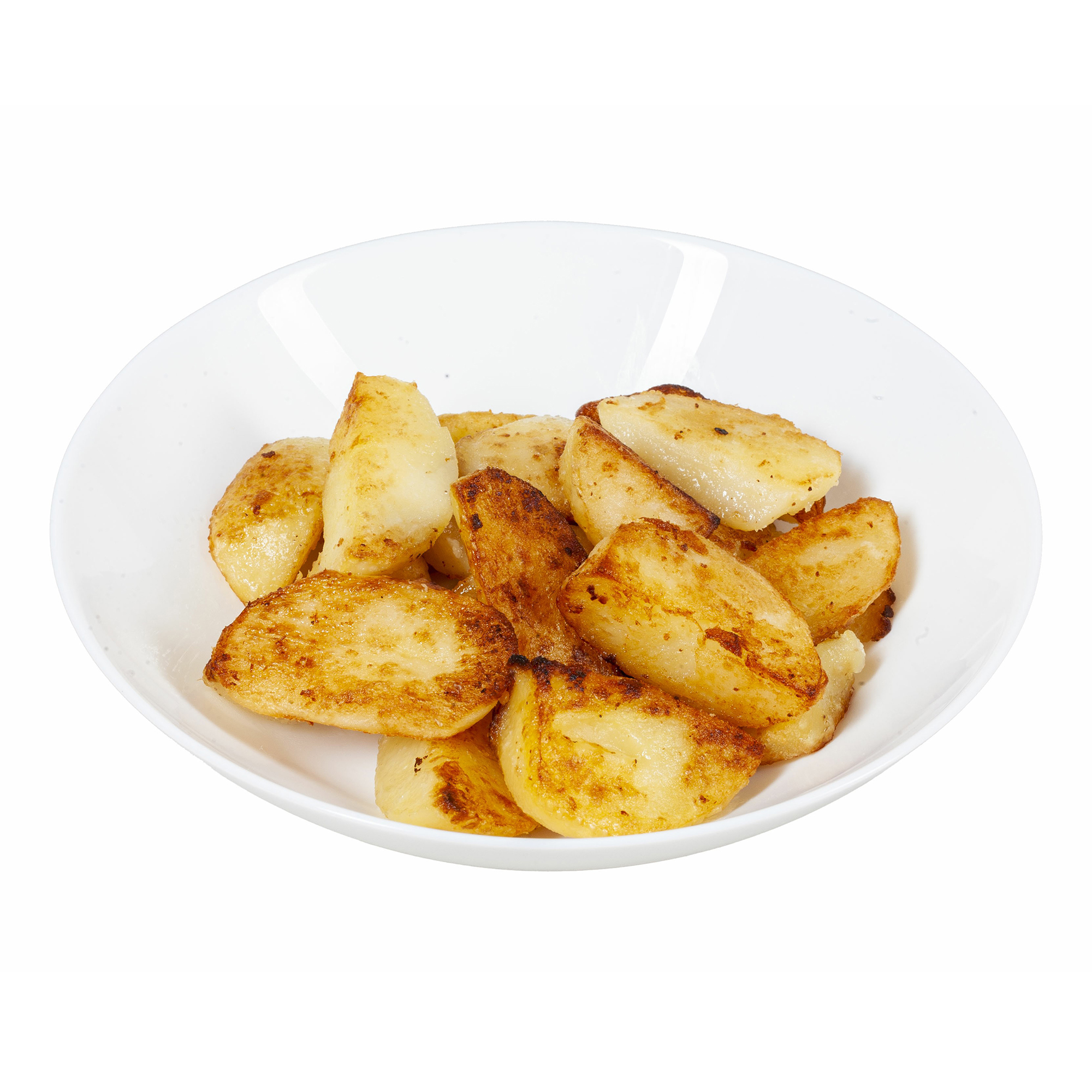 

Картофель жареный с чесноком