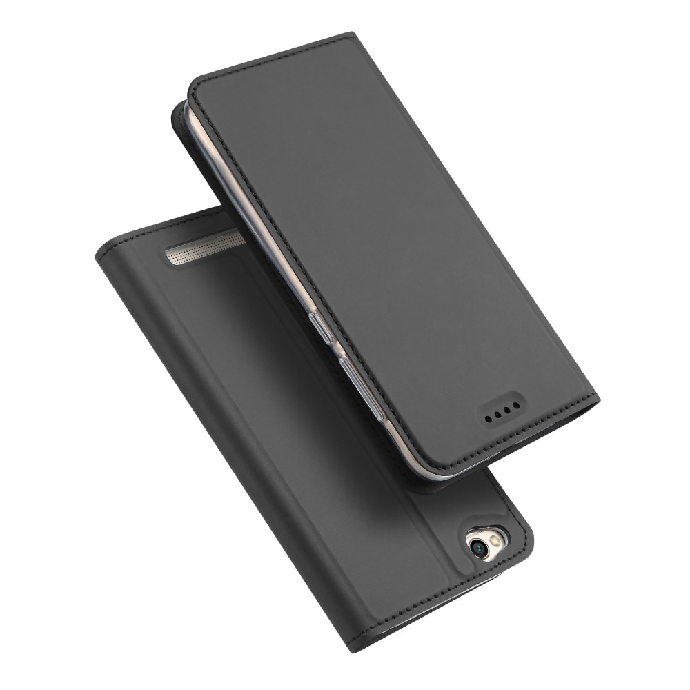 

Чехол-книжка для Xiaomi Redmi 5A, DU DU, боковой, серый