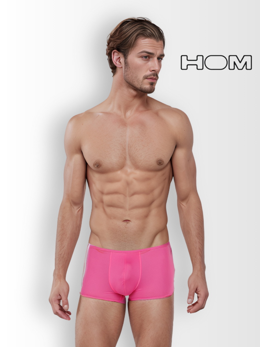 

Трусы мужские Hom 404755 розовые S, Розовый, 404755